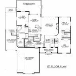 CHD-1544 Country House Plan – Main Floor Plan