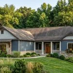 CHD-1544 Country House Plan – Front Elevation
