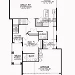 CHD-1550 Beach House Plan – First Floor Plan