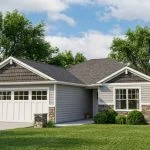 CHD-1560 Country House Plan – Front Elevation
