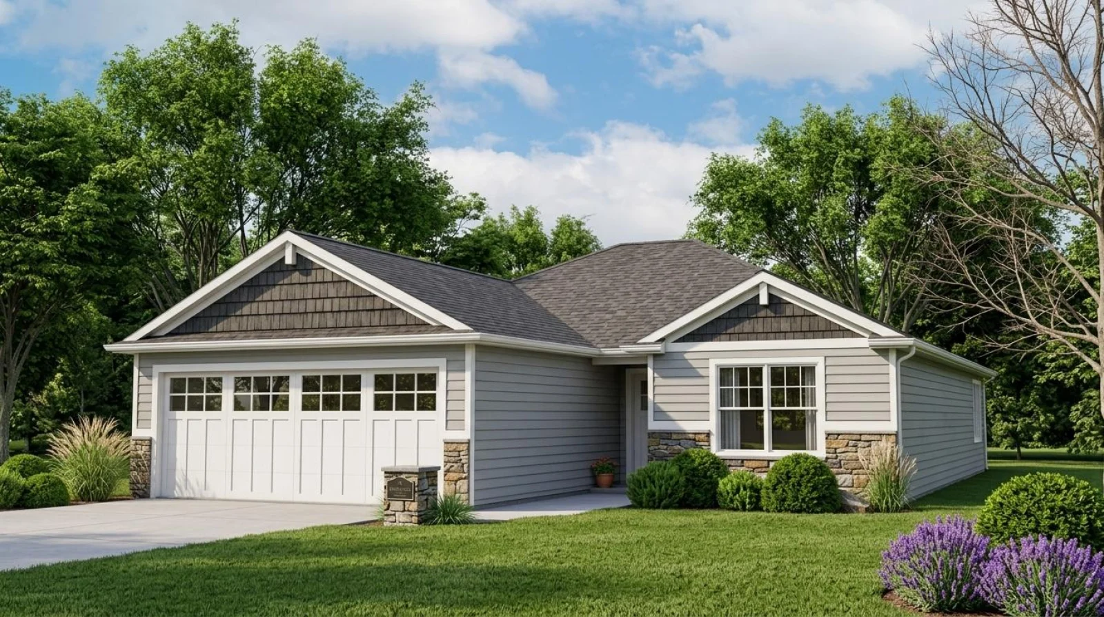 CHD-1560 Country House Plan – Front Elevation