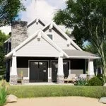 CHD-1561 Beach House Plan – Photo 2