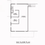 CHD-1570 Country House Plan – Second Floor Plan