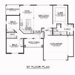 CHD-1583 Country House Plan – Main Floor Plan