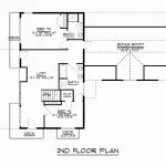 CHD-1591 Beach House Plan – Second Floor Plan