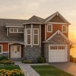 CHD-1592 Beach House Plan – Front Elevation