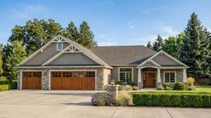 CHD-1593 Country House Plan – Front Elevation