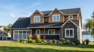 CHD-16113 Cottage House Plan – Front Elevation