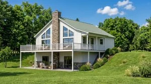 CHD-16119 Cottage House Plan – Front Elevation