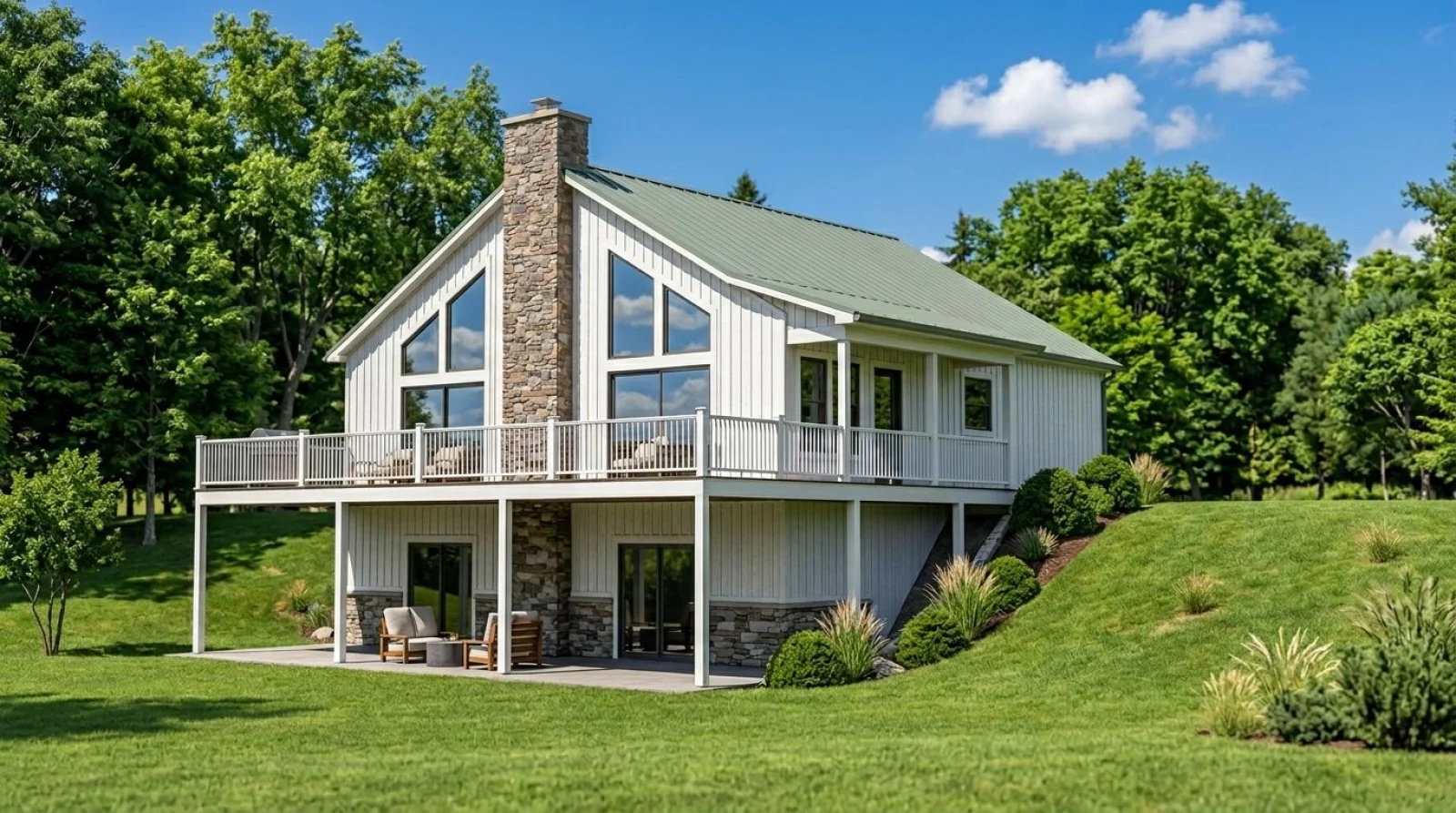 CHD-16119 Cottage House Plan – Front Elevation