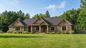 CHD-1612 Cottage House Plan – Front Elevation