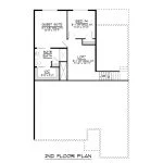 CHD-16122 Cottage House Plan – Second Floor Plan