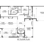 CHD-1617 Country House Plan – First Floor Plan