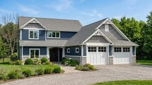 CHD-1638 Beach House Plan – Front Elevation