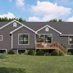 CHD-1639 Colonial House Plan – Photo 2