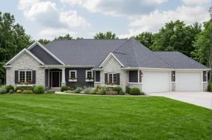 CHD-1645 Cottage House Plan – Front Elevation