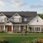 CHD-1647 Country House Plan – Front Elevation