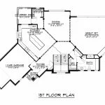CHD-1651 Beach House Plan – First Floor Plan