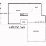 CHD-1657 Country House Plan – Basement Floor Plan