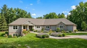 CHD-1660 Country House Plan – Front Elevation