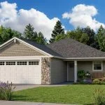 CHD-1669 Craftsmen House Plan – Front Elevation