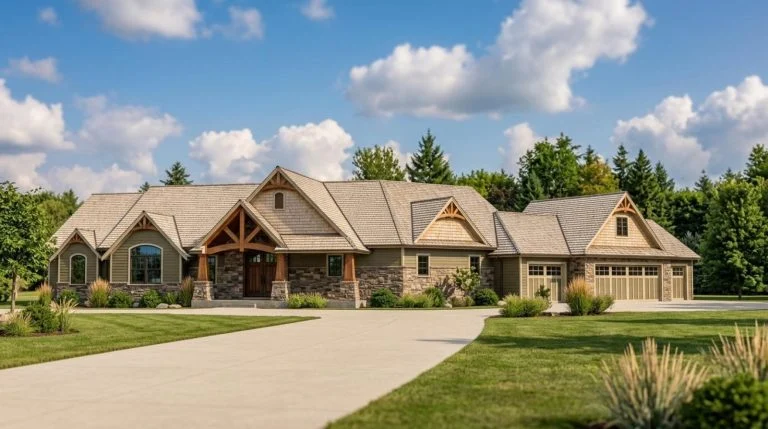 CHD-1675 Cottage House Plan – Front Elevation