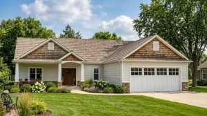 CHD-1707 Cottage House Plan – Front Elevation