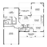 CHD-17122 Country House Plan – First Floor Plan