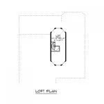 CHD-1729 Beach House Plan – Loft Floor Plan