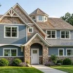 CHD-1729 Beach House Plan – Front Elevation