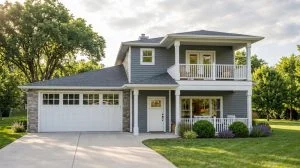 CHD-1730 Craftsmen House Plan – Front Elevation