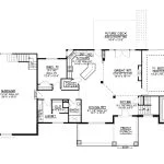 CHD-1743 Country House Plan – Main Floor Plan