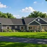 CHD-1747 Cottage House Plan – Front Elevation