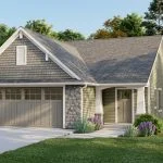 CHD-1751 Beach House Plan – Front Elevation