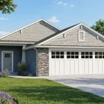 CHD-1754 Beach House Plan – Front Elevation