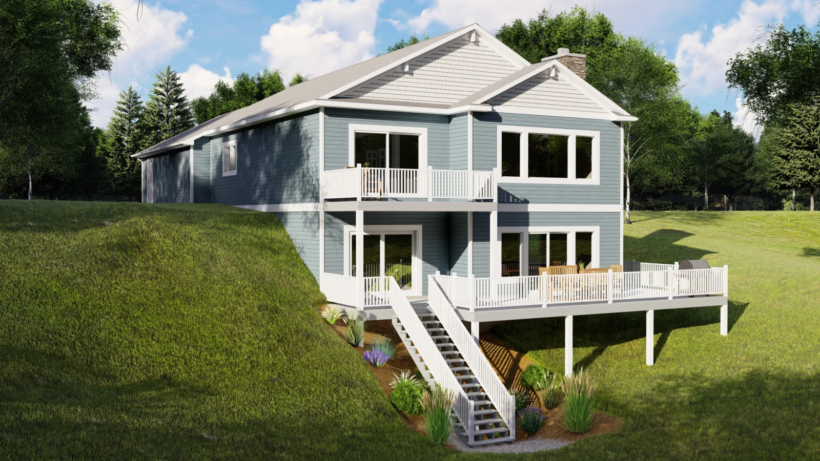 CHD-1754 Beach House Plan – Photo 2