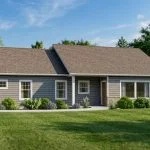 CHD-1779 Country House Plan – Front Elevation