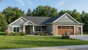CHD-1788 Cottage House Plan – Front Elevation