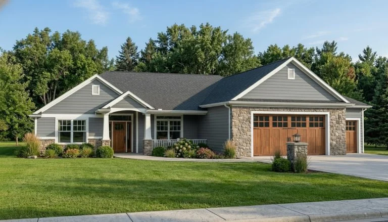 CHD-1788 Cottage House Plan – Front Elevation