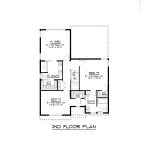 CHD-18104 Beach House Plan – Second Floor Plan