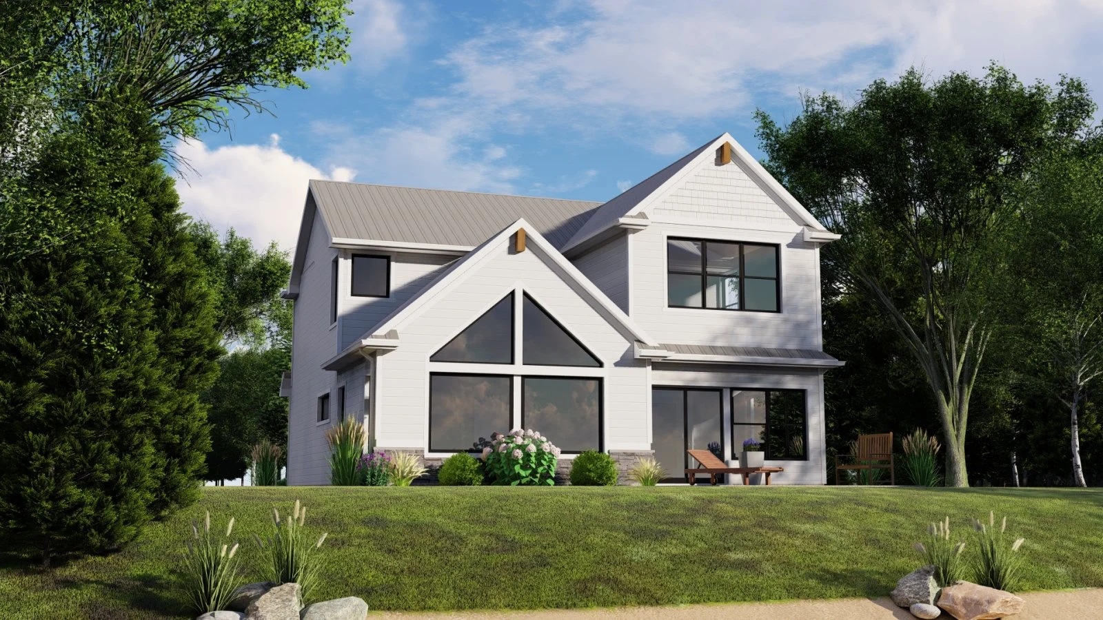 CHD-18104 Beach House Plan – Photo 2