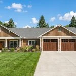 CHD-18107 Cottage House Plan – Front Elevation