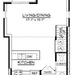 CHD-18119 Beach House Plan – Basement Floor Plan