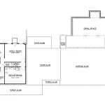 CHD-18123 Country House Plan – Basement Floor Plan