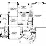CHD-18130 Beach House Plan – First Floor Plan