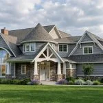 CHD-18130 Beach House Plan – Front Elevation