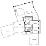 CHD-18131 Beach House Plan – Basement Floor Plan