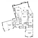 CHD-18131 Beach House Plan – First Floor Plan