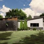 CHD-18132 Contemporary House Plan – Photo 1