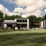 CHD-18132 Contemporary House Plan – Photo 2
